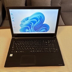 DynabookB65/H第7世代i3-7130U新品SSD256GBカスタム①の画像