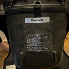 Panasonic 自転車　後部座席の画像