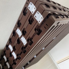 スノコベッド シングル プラスチック エアースリープ　2点セットの画像