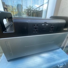 ポータブル電源、1200W、使用10回未満の美品ですの画像