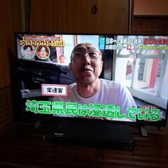 液晶テレビTOSHIBA  REGZA　43インチ　とTOSHI...