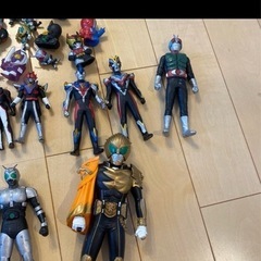 仮面ライダーや戦隊シリーズフィギュアの画像