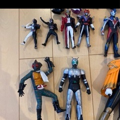 仮面ライダーや戦隊シリーズフィギュアの画像