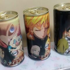『鬼滅の刃』DyDo コラボ  ▪アイスラテ ４本・みかん水 ２本の画像
