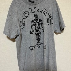 8/25まで goldgym Tシャツ2着の画像