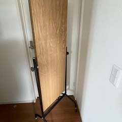 キャスター付き全身鏡＊姿見＊サンミラーの画像