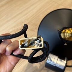 ニトリ　ペンダントライト＋電球セットの画像