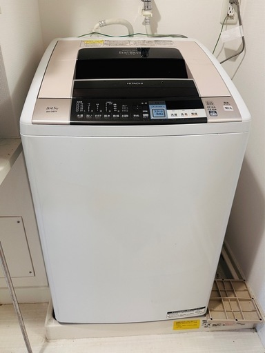 日立 ビートウォッシュ BW-D8SV 8kg 洗濯乾燥機 2014年製