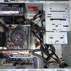 【ゲーミングPC・OS無し】RTX 2060 Super・Intel core i5-7400・16GBRAMの画像