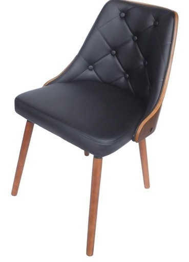 【二脚セット】北欧風 木製ダイニングチェア