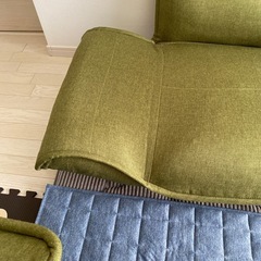 ニトリソファー二脚美品の画像