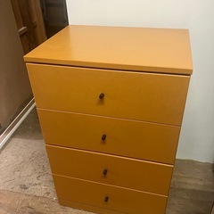 4段収納タンスの画像