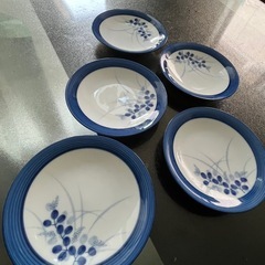 和食器　お皿　5枚セットの画像