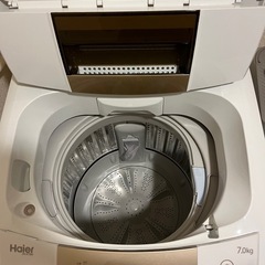 洗濯機　ハイアール　の画像