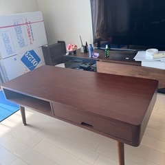 ニトリ　ローテーブルの画像