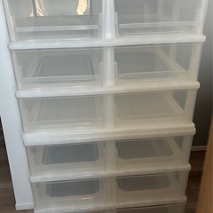 【収納ケース】奥行深め！この画像×2点セット　5枚目参照の画像