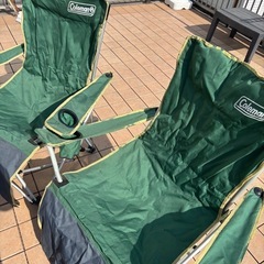 Coleman ゴールマン　チェア 2脚セットの画像