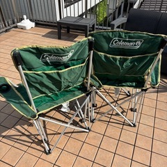 Coleman ゴールマン　チェア 2脚セットの画像
