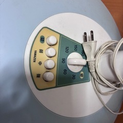 扇風機　山善(箱と取扱説明書付き)の画像