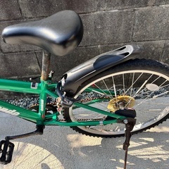 男の子自転車24インチの画像