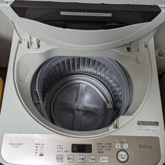美品）SHARP全自動洗濯機　の画像