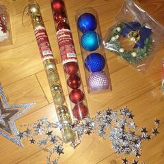 クリスマスツリー飾りセット中古！の画像