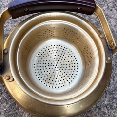 やかん　お茶の画像