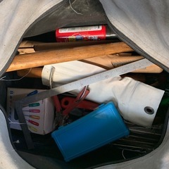 カンナ、ノミ　大工道具の画像