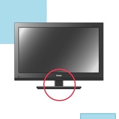 【訳あり品】Visole 24型カラーテレビの画像