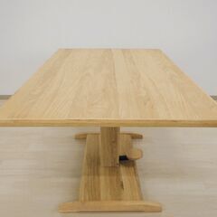 昇降式ダイニングテーブル【小金井市民限定】（小金井市再生家具）品番：08-03-15 ※新規優先の画像