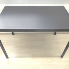 ワークデスク（ブラック）【小金井市民限定】（小金井市再生家具）品番：08-03-18 ※新規優先の画像