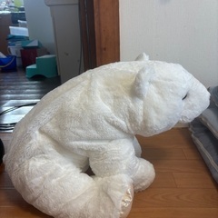 大きさシロクマのぬいぐるみの画像