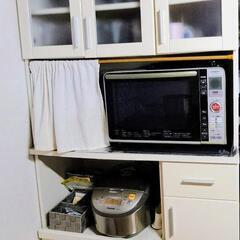 【お話し中】レンジボード食器棚の画像