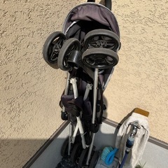 コンパクト　ベビーカー　折りたたみの画像