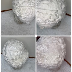 【無料手渡し受け取り場所複数】石膏像 パルテノン ラボルト 首像 インテリア オブジェの画像