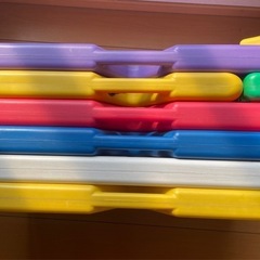 日本育児ミュージカルキッズランドデラックス6枚　ベビーサークル　ベビーゲートの画像