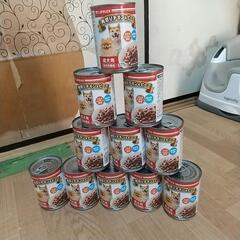 成犬用の缶詰(角切り)の画像