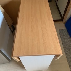 多目的収納棚【簡易テーブル可】の画像