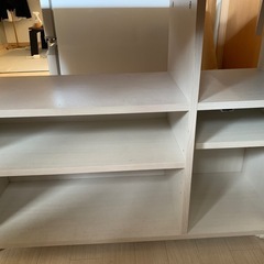 多目的収納棚【簡易テーブル可】の画像