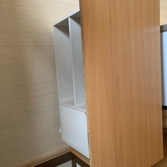 多目的収納棚【簡易テーブル可】の画像