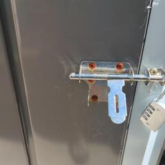 外用の物置の画像