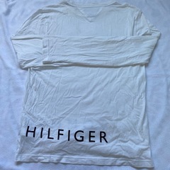 Tommy Hilfiger ホワイト 長袖シャツ Lの画像