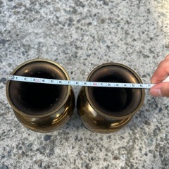 鶴丸 花瓶　(仏具、仏壇)の画像