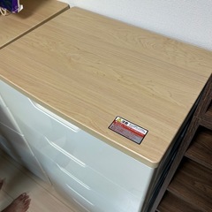 ニトリ　収納タンスの画像