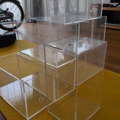 アクリルクリアBOX×10個の画像