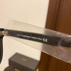 【未使用】【早い者勝ち】TOMFORDトムフォード TF5480 ブラック ウェリントンメガネの画像