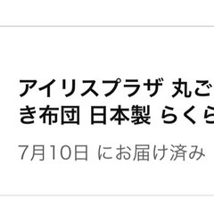 アイリスプラザ　丸ごと洗える敷布団の画像