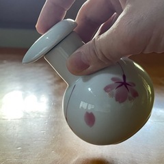 醤油差し 磁器 桜模様の画像