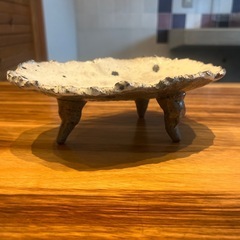 🌟一点物で作られた脚付　器　食器の画像
