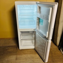 Haier ハイアール　ノンフロン冷凍冷蔵庫　JR-NF148B　148L 中古　冷蔵庫   2ドア　一人暮らし
の画像